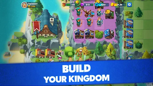 KINGDOM CLASH Legions Battle MOD MENU APK (Unlimited Money and Gems) Unlock  Everything level 