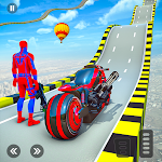 Cover Image of Download Speed Hero Robot Ramp Bike Transform Robot Games 4.0 APK