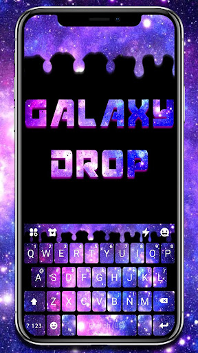 Android application Galaxy Space Drop Theme screenshort