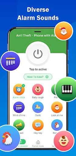 Anti Theft - Phone with Alarm Screenshot 2 - AppWisp.com