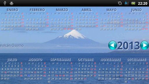 CalendarioCL Screen 3