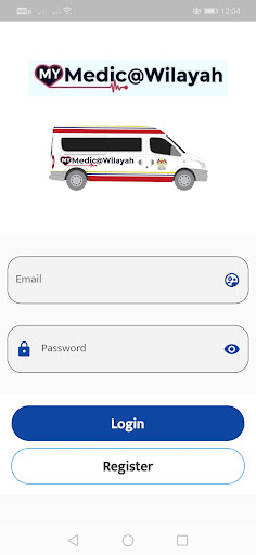 Android application MyMedik@Wilayah screenshort