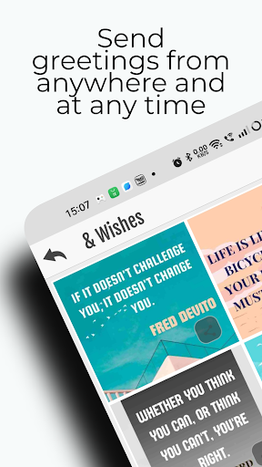 Android application New Year Greetings & Wishes screenshort