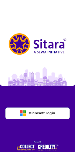 Android application Sitara goCollect screenshort