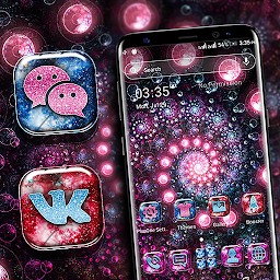 Icon image Neon Spiral Circle Launcher