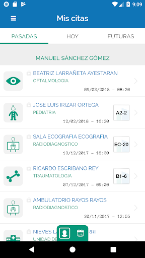 Android application C. San Miguel screenshort