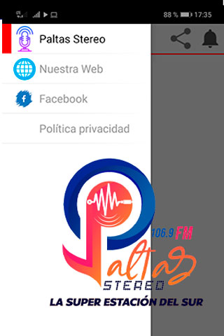 Paltas Stereo 106.9 FM Screen 2
