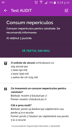 ALCOHELP Screen 2