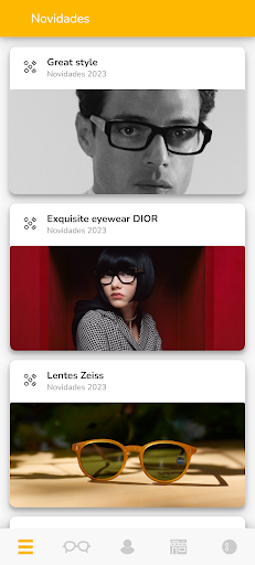 Android application O Oculista Do Bairro screenshort