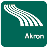 Akron Map offline icon
