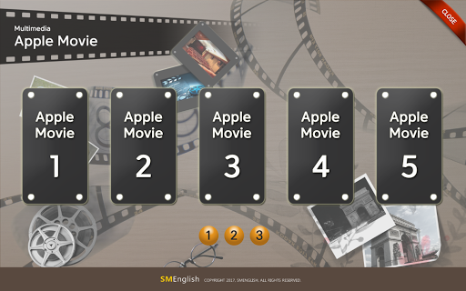Android application 영어내비 M screenshort