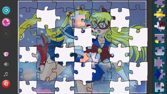 Sailor Moon Game Jigsaw Puzzle