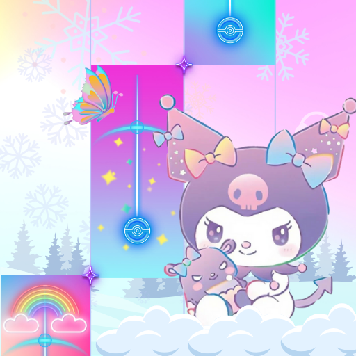 Kuromi Piano Game Logo