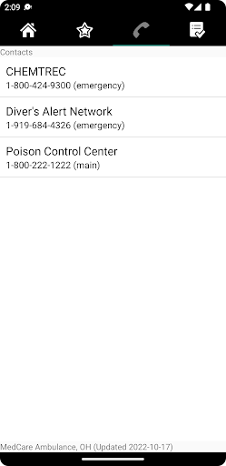 Android application MedProtocol screenshort