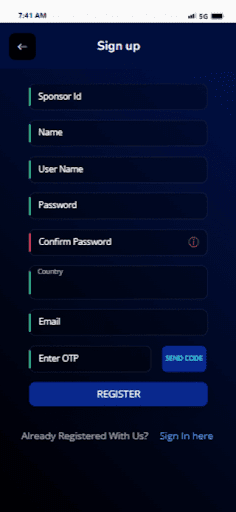 Vtabs Screen 2