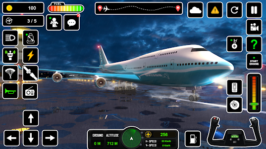 пилот симулятор: самолет игра