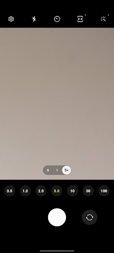 Android application S20Ultra telecamera launcher screenshort