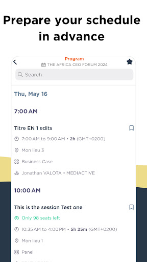 THE AFRICA CEO FORUM Screen 2