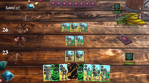 Mystic Tavern Card Battle Screen 3