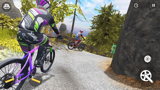 Mountainbike Downhill-Rennen – Offroad MTB Herunterladen 4
