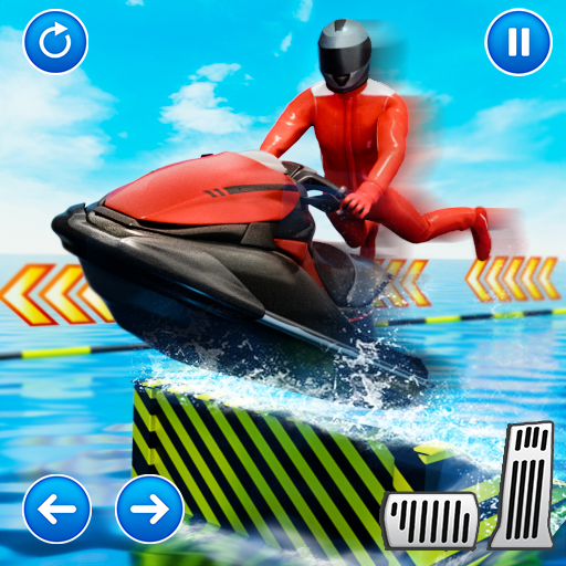Jet Ski Stunts: Racing Games  Icon