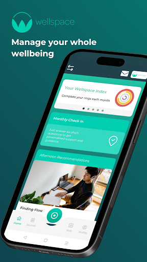 Android application Wellspace screenshort