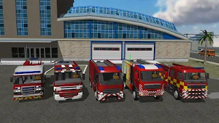Fire Engine Simulator - Screenshot 1