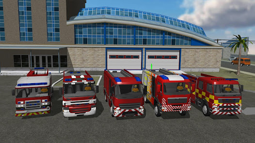 Fire Engine Simulator screenshots apk mod 1