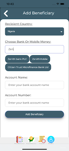 AmenRemit Screenshot