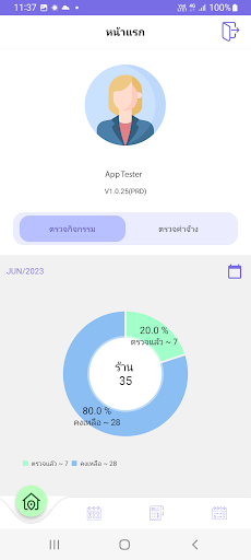 AAS : Activity Auditing System Screen 2