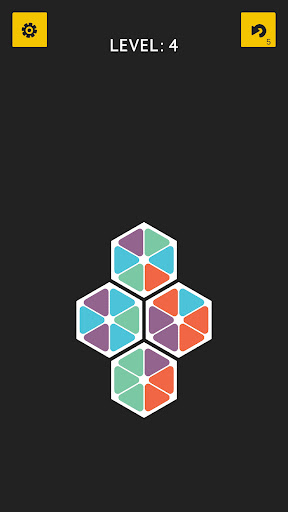 Android application Hexa Color Puzzle - Block Sort screenshort