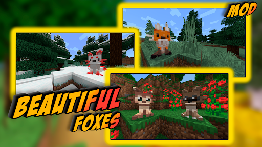 Mods Foxes for Minecraft