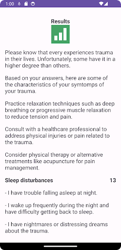 Trauma Test Screen 3