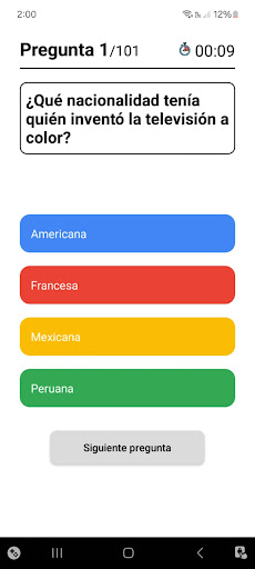 Android application Quiz Palace Juego de Preguntas screenshort