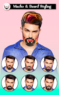 Macho - Man makeover app & Photo Editor for Men Screenshot