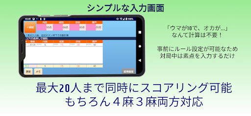 雀スコアforCloud Screen 2