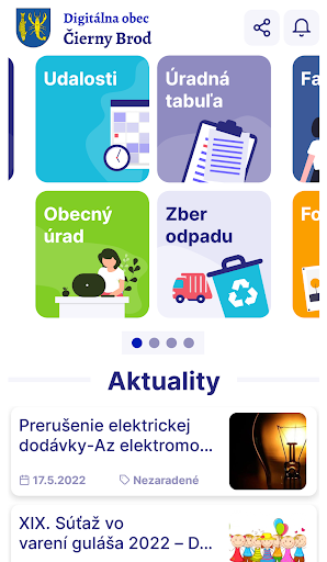 Android application Čierny Brod - Vízkelet screenshort