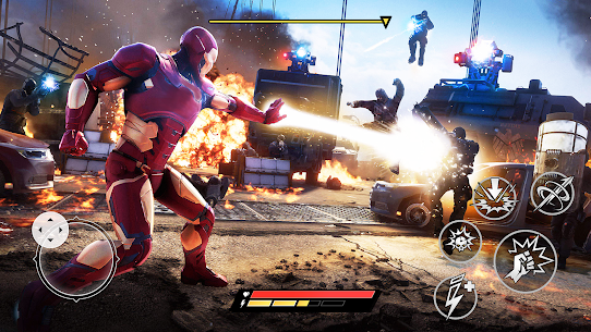 Iron Hero MOD APK: Superhero Fighting (Unlimited Money) Download 2