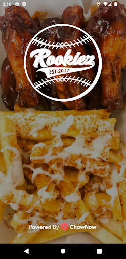 Android application Rookiez Wingz To Go screenshort