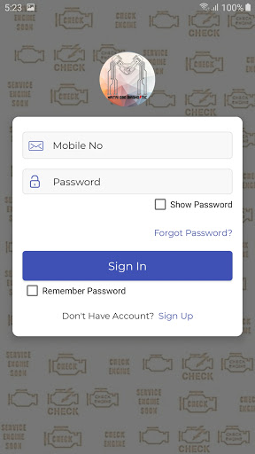 Maitri OBD Diagnostics Screen 2