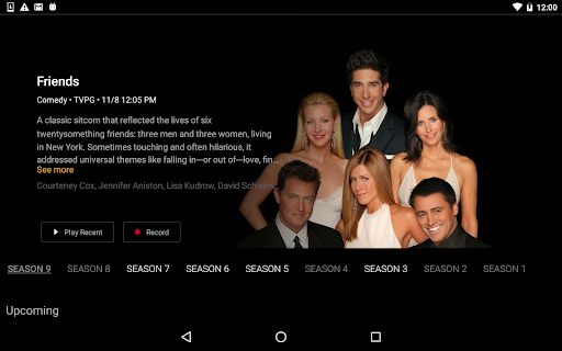 Screenshot of bluepeak