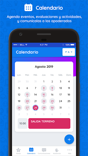 Appoderado Profesores Screen 2