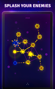 Splash Wars - glow space strategy game Screenshot