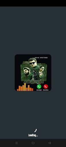 Android application Valimai Movie Ringtone screenshort