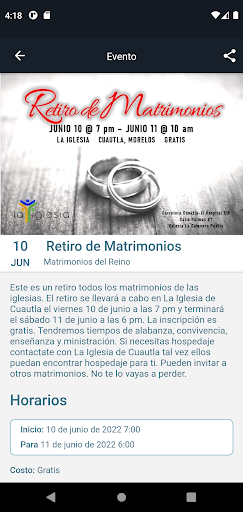 La Iglesia Comunidad Cristiana Screen 3