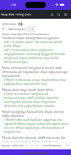 Telugu Bible Pro SajeevaVahini Screenshot 4 - AppWisp.com