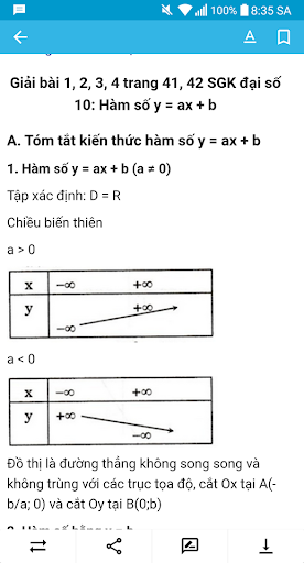 Giải bài tập lớp 10 Screen 3