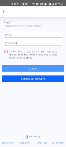 AIFMetrics Screen 2