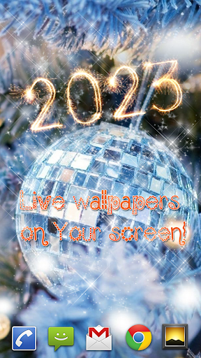 Happy New Year Wallpaper Screen 3