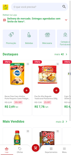 Android application Villefort Entrega screenshort